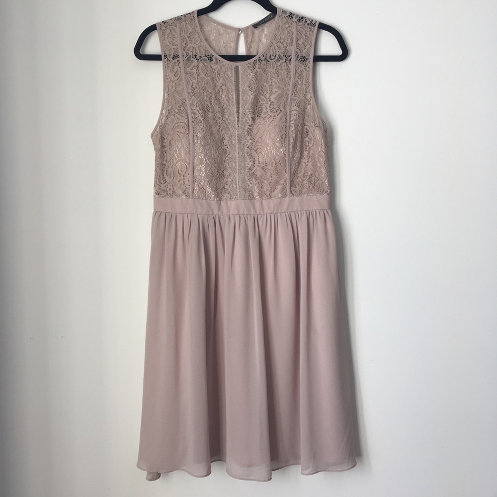 Dusty rose dress